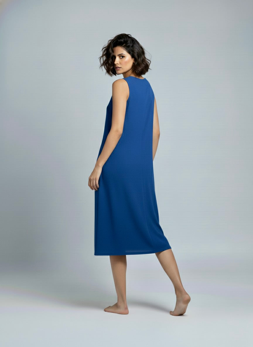Indigo Breeze Dress