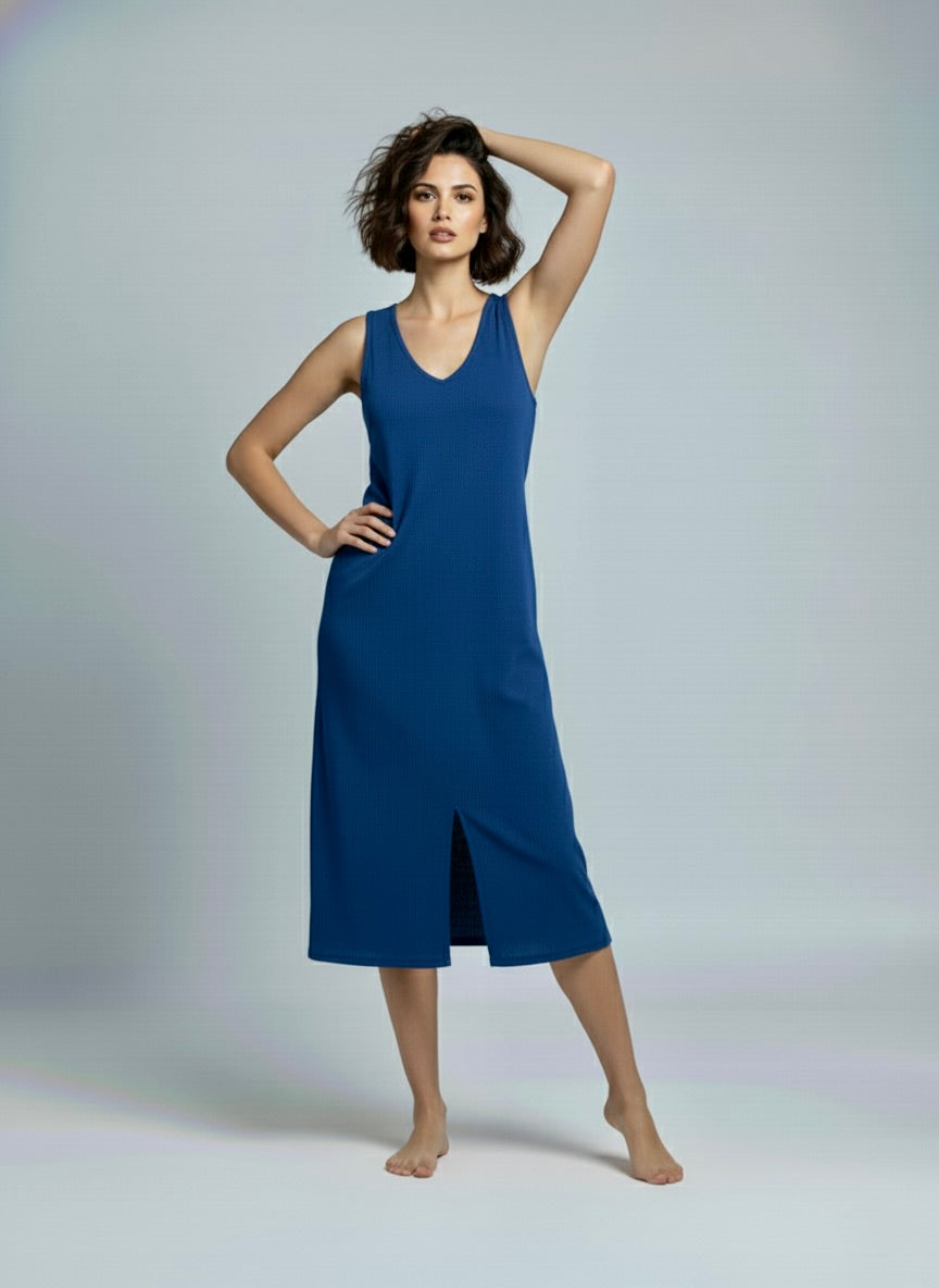 Indigo Breeze Dress