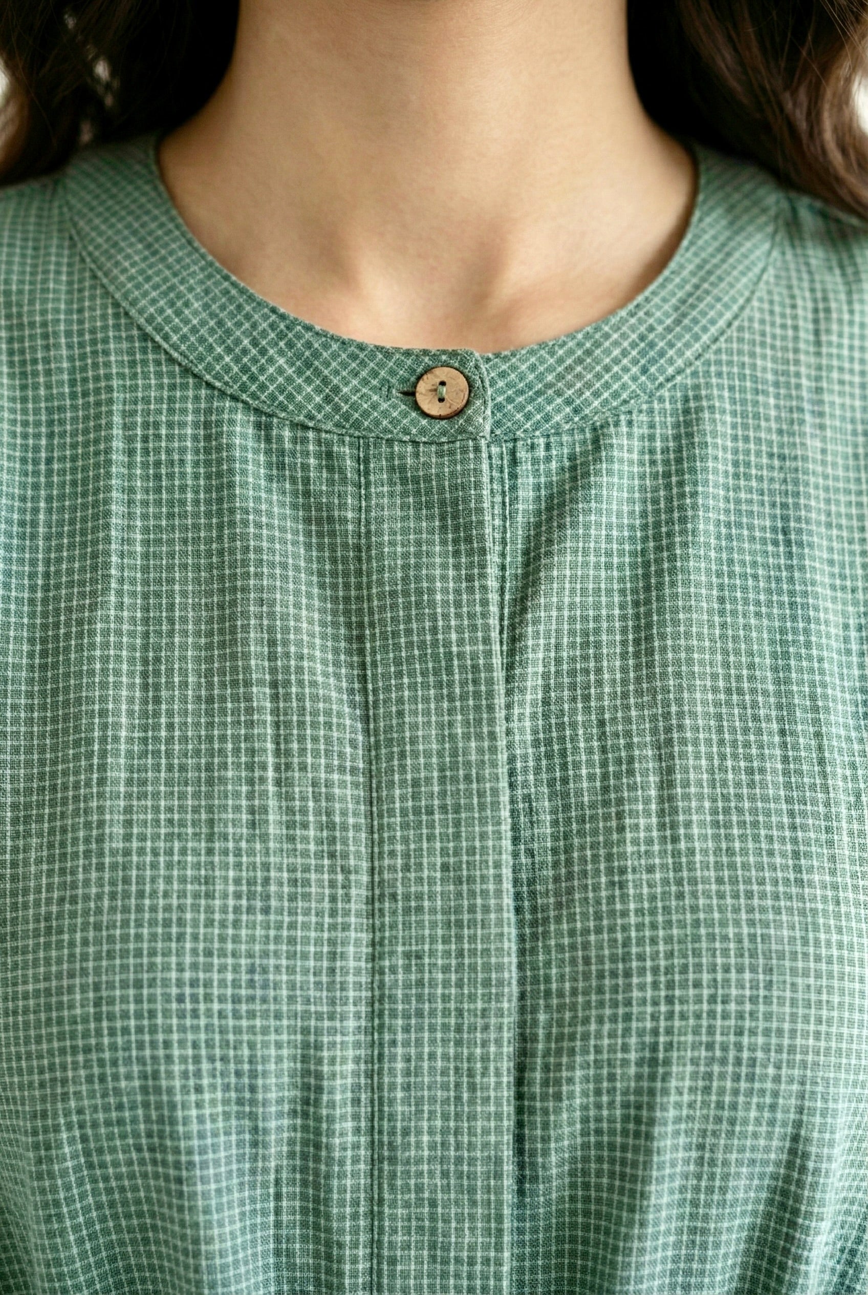 Greenstone Check Dress