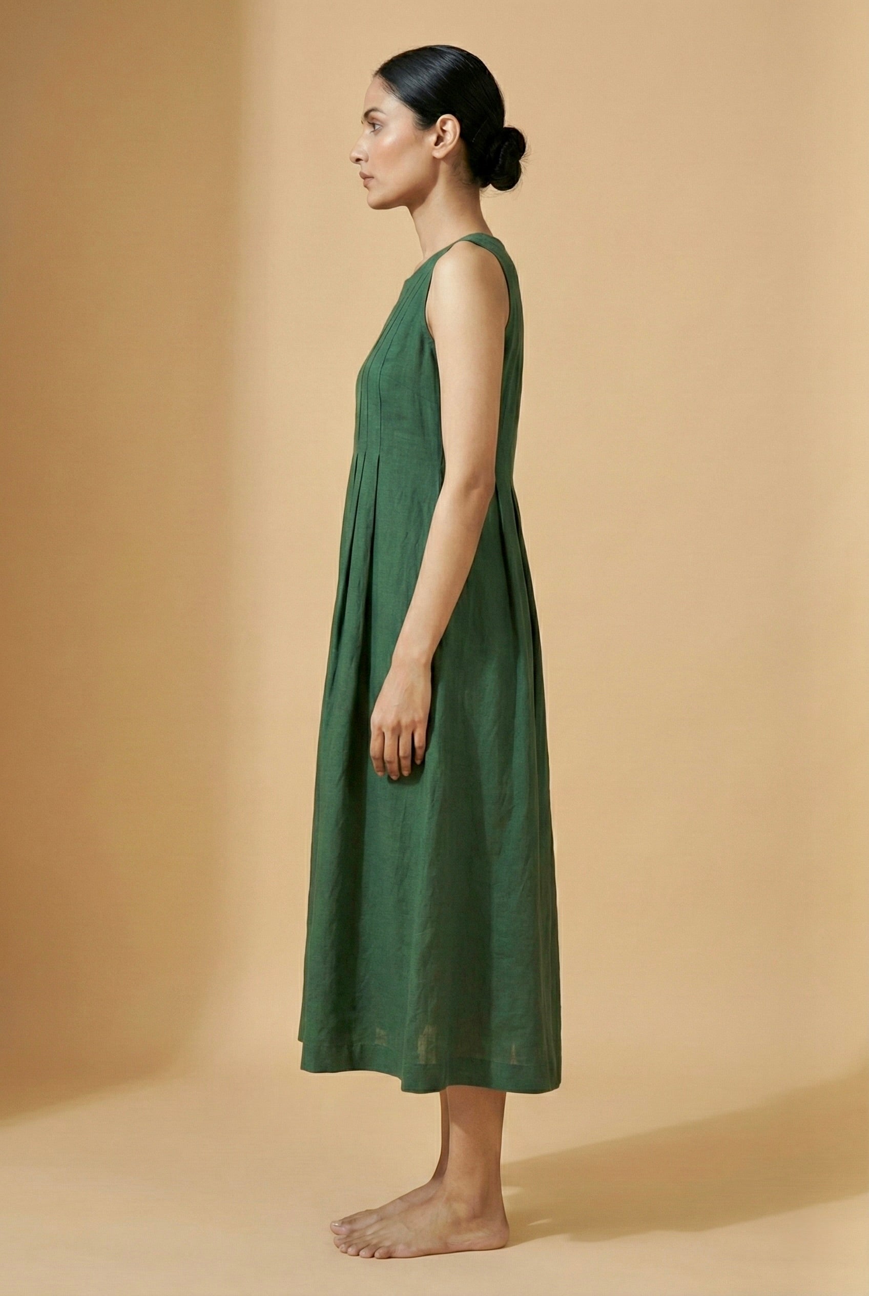Emerald Flow Dress