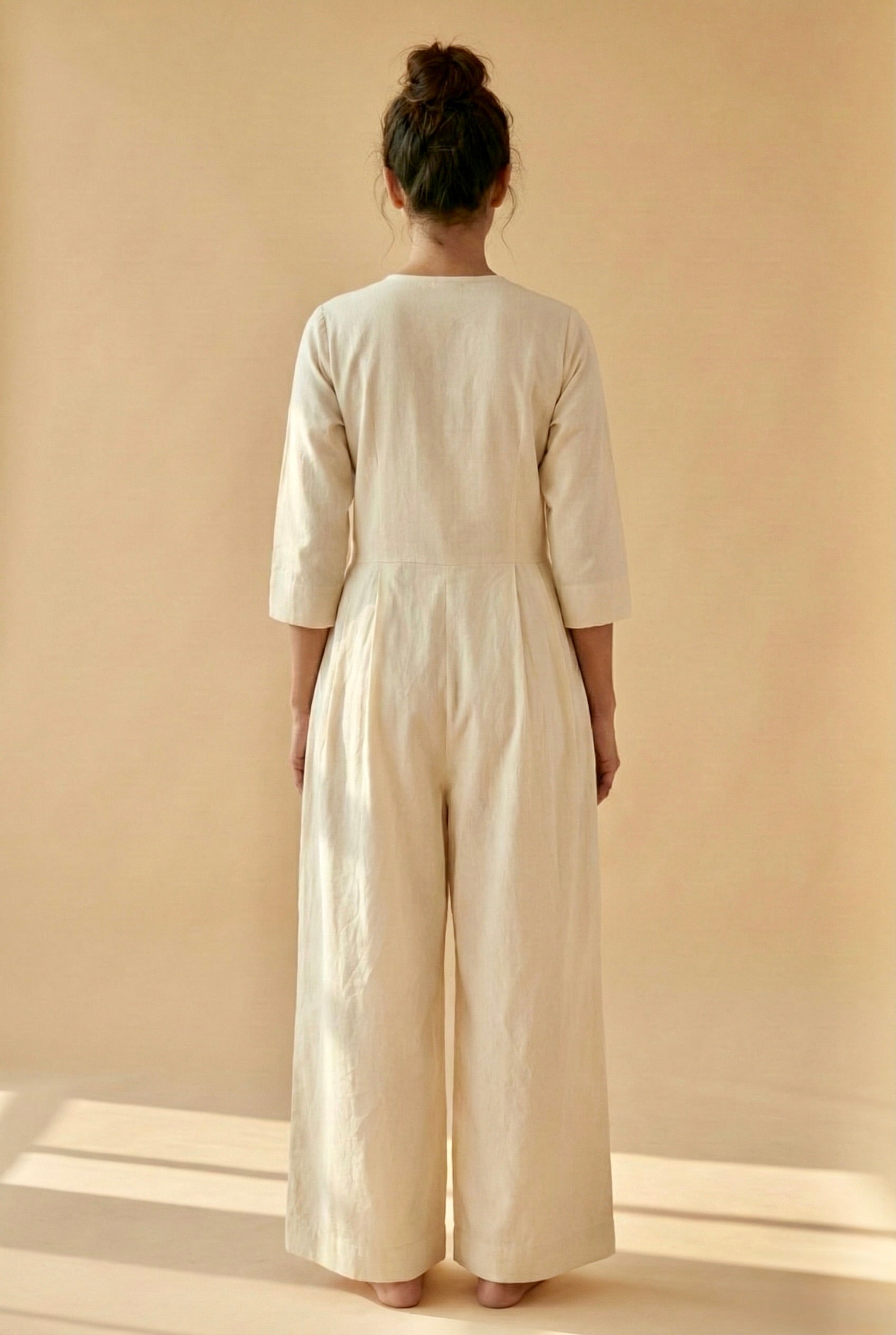 Ivory Edge Jumpsuit