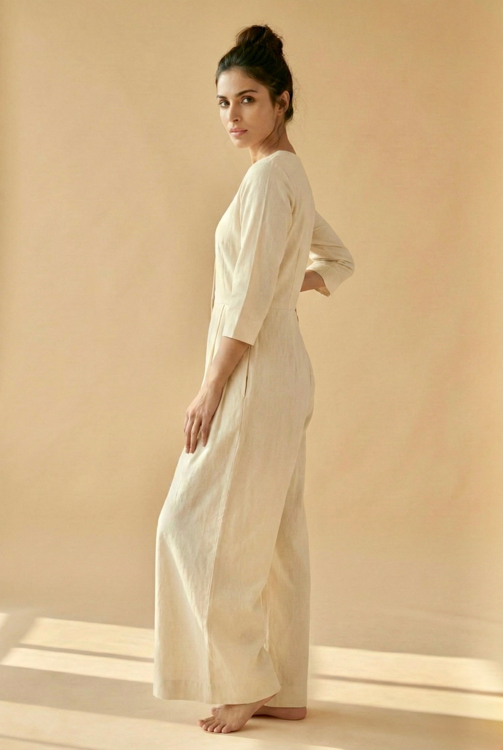 Ivory Edge Jumpsuit